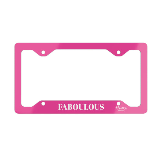 Metal License Plate Frame