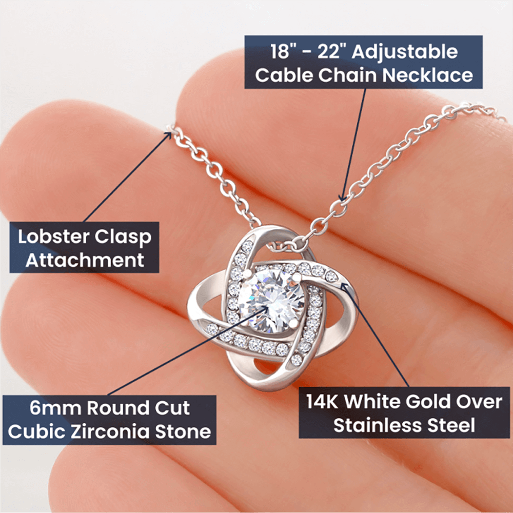 White Gold Hellicoidal Charm