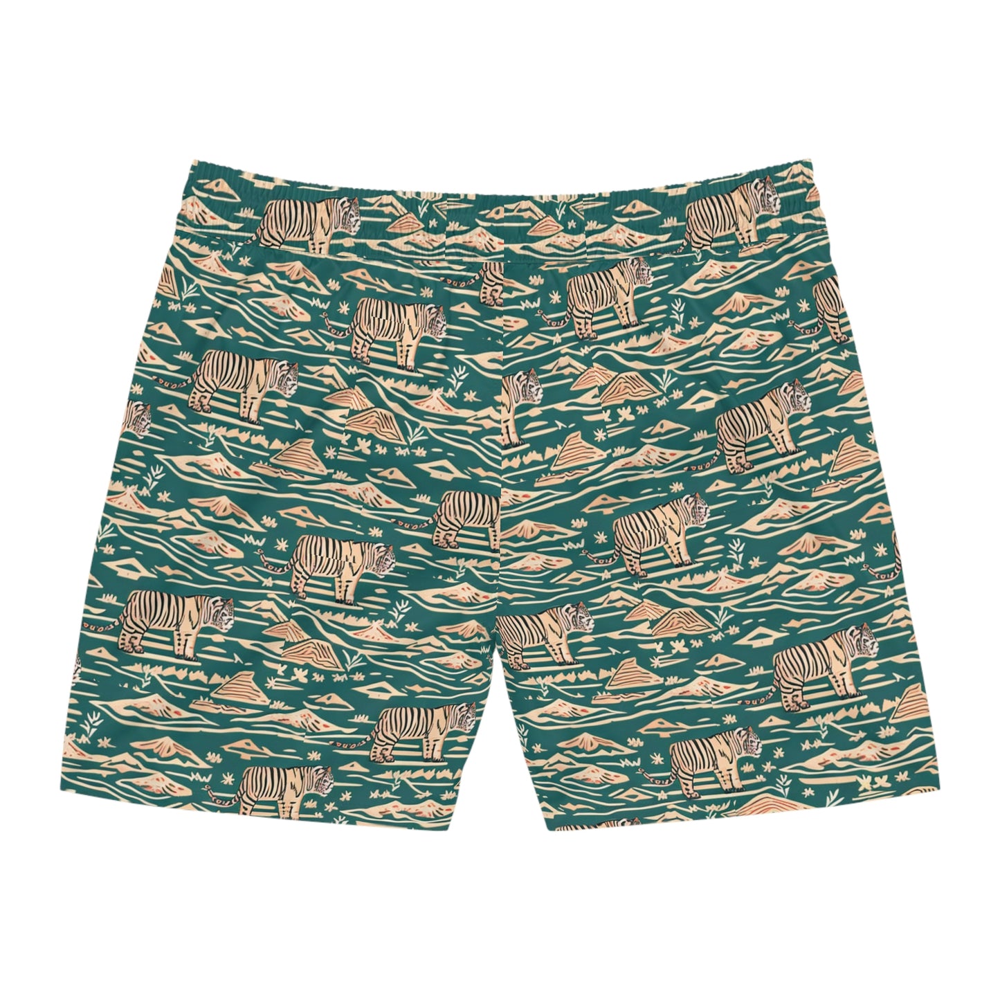 Men's Mid-Length Swim Shorts (AOP)