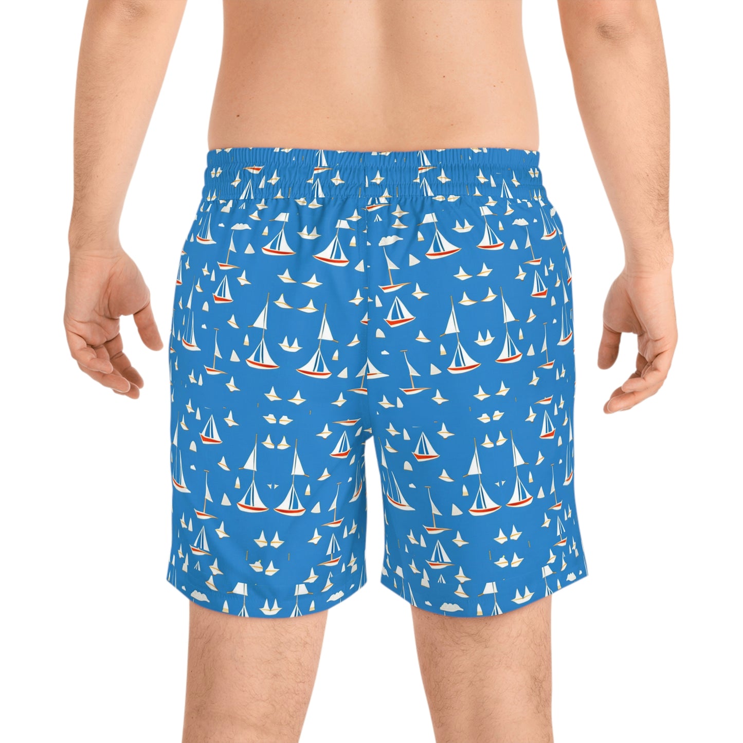 Men's Mid-Length Swim Shorts (AOP)